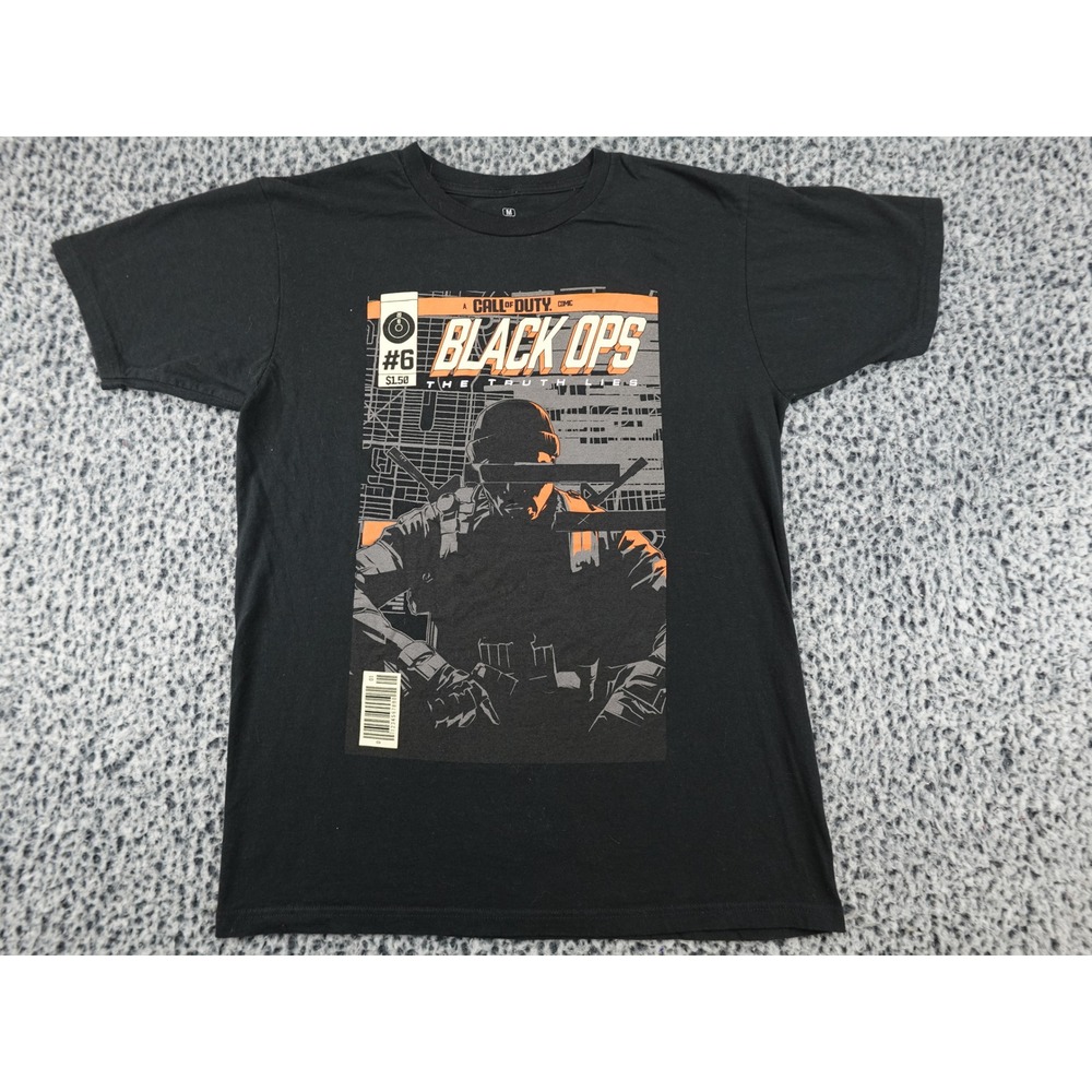 Ripple Junction Call of Duty Black Ops 6 Shirt Mens Medium Black Graphic Tee‎